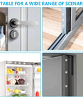 800 Pack Clear Cabinet Door Bumpers Self Adhesive Cushions for Cabinets, Drawers, Frames and Furniture installed on doors and refrigerator