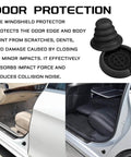 Four Piece Car Door Silicone Cushion Pads Shock Absorbers Kit For Soft Close And Door Slam Prevention Anti Collision Buffers