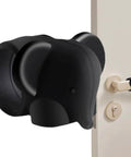 Door Knob Protector Wall Mounted Silicone Cartoon Stopper Bumper Cushion Shield for Home Bedroom Living Room and Office