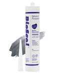 General Purpose Silicone Caulk Sealant 10.1oz Tube, 100 Percent Silicone, Waterproof And UV Protected, No Odor, No Color Change, RTV Formula, Quick Cure In About 30 Minutes, Pack Of 1, Ideal For Wet Areas And Outdoors