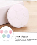 Close-up of 5 Piece Silicone Anti Collision Pads For Washing Machines Noise Reduction Door Bumpers Vibration Dampening Stickers.