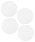 Soft silicone door mat set absorbs shocks and mutes door slams, protecting walls and door edges with flexible cushion pads