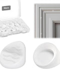Silicone Door Screw Hole Plugs 1 Quarter Inch By 5 Sixteenth Inch For Entry Doors 50 Pack Compatible With ODL And Western Reflection Frame Seamless Finish Easy Installation Durable And Weather Resistant