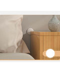 Door Knob Wall Protectors 6 Pack Silicone Door Stoppers For Noise Reduction And Wall Protection on wall near bedside table