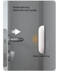Door Knob Wall Protectors 6 Pack Silicone Door Stoppers For Noise Reduction And Wall Protection No Slam Quieting Pads