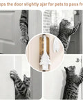 Christmas Tree Hanging Silicone Door Pinch Guard And Anti Door Slam Stopper Set for Baby Proofing Homes installed on hinge