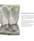 Christmas Tree Hanging Silicone Door Pinch Guard And Anti Door Slam Stopper Set For Baby Proofing Homes Keeps Doors Open And Fingers Safe With Hidden Hinge Mount Kid Safe And Easy To Install 2 Pack White in packaging
