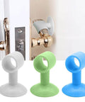 4 Pack Silicone Door Stop Cushions For Doorknobs And Cabinet Handles Anti Collision Silencers That Absorb Wall Impact Protect Walls Reduce Noise Flexible Soft Material Ideal For Bathrooms And Kitchens