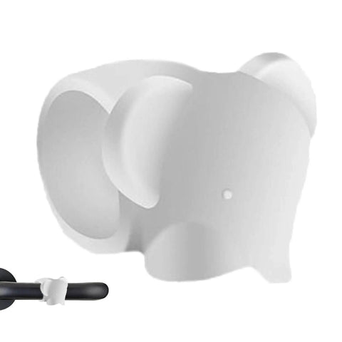 Soft silicone door wall protector cushions every swing to prevent scuffs, reduces door noise, and keeps walls pristine shown in close-up