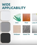 Silicone Door Stop Wall Protector Bumper Self Adhesive Noise Reduction Shield for Doors White 1.77 x 1.77 Inch compatibility chart