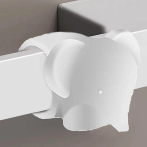 Soft silicone door wall protector cushions every swing to prevent scuffs, reduces door noise, and keeps walls pristine