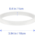 Six Pack 10 Cm Silicone Gaskets O Ring Sealing Replacements For Ninja Blender Leak Proof Seals 3.9 Inch Diameter