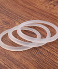 Leak Proof Six Pack Gasket Set For Wide Mouth Hydro Flask Lids Rubber O Ring Seal Replacement Fits Wide Flex Straw Cap Flex