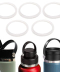 Hydro Flask Replacement Lid Gasket O Rings For Wide Mouth Flex Caps 5 Pack Compatible With Wide Mouth Flex Cap Chug Cap Straw Cap And Sip Lid