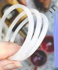 6 Pack Water Bottle Gasket Replacements For Wide Mouth Flip Lids, Silicone O Rings And Seals, 57mm Outer Diameter with Tweezers