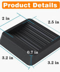 Griddle Leveling Shims Kit For Blackstone Griddle Stand Accessories, 4 Silicone Levelers, size dimensions illustration