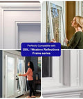 Silicone Door Screw Hole Plugs 1 Quarter Inch By 5 Sixteenth Inch For Entry Doors 50 Pack Compatible With ODL And Western Reflection Frame Seamless Finish Easy Installation Durable And Weather Resistant