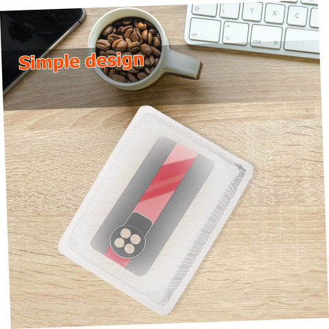 10 Piece Silicone Mold Covers For Handmade Jewelry And DIY Projects Dustproof Shield Plastic Protective Covers on a table