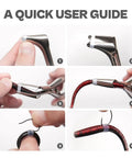 A quick user guide showing the installation of Pro Grade Heavy Duty Silicone O Tubes For Senko Worms Bait Protection Kit With Quick Install Tool