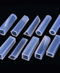 Resin Molds Silicone Pendant Mold Kit With 15 Shapes For DIY Jewelry Making And 100 Eye Screws Included various cylinder shapes