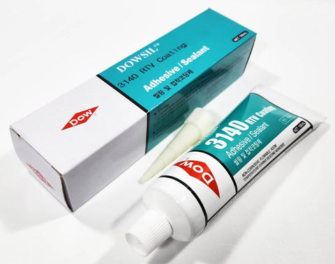 Tube and box of Go-To Silicone RTV Sealant And Coating, 100ml Tube, Waterproof Sealant For Electronics, Insulation And Adhesion, 3.38 Fl Oz.