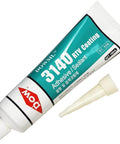 Go-To Silicone RTV Sealant And Coating, 100ml Tube, Waterproof Sealant For Electronics, Insulation And Adhesion, Multipurpose Silicone Adhesive For DIY Projects And Repairs, 3.38 Fl Oz with applicator nozzle