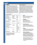 Crystal Clear Electronic Grade Silicone Sealant 10.2 Oz Cartridge product information sheet with usage directions and properties.