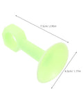 Silicone Suction Cup Door Handle Stopper No Drilling Required Door Silencer For Walls And Doors Noise Dampener Green