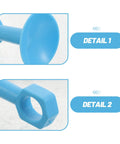 Close-up of Silicone Suction Cup Door Handle Stopper No Drilling Required Door Silencer For Walls And Doors Noise Dampener