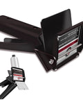 Tube Extrusion Tool Efficient RTV And Silicone Dispenser shown with close-up of black metal design and silicone tube installed