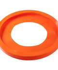 Orange silicone Universal Vacuum Chamber Gasket For Ten Point Seven Five Inch Lids Up To Three Quarter Inch Thick Silicone Seal.