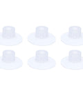 Heavy Duty 30mm Vacuum Suction Cups With M5 Thread Silicone Rubber Pro Grade Set Of 6 Weatherproof and Temperature Resistant