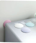 4 Piece Wall Stick Crash Pad Door Slam Silencer Adhesive Door Stopper Safety Pad With Thick Cushions, High Adhesive Backing