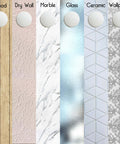 Door Stoppers - Large 3.15" (4 PCS) - Door Stoppers for Wall with Strong Back Adhesive - Quiet and Shock Absorbent Silicone Wall Protectors