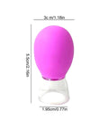 Silicone Cupping Device For Full Body Massage And Lymphatic Drainage Studio Grade Back Massager Kit with strong grip suction cup