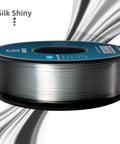 Filamento PLA Silk da 1,75 mm per 3D , argento metallizzato lucido, bobina da 1 kg con Tolerance dimensionale di 0,02 mm – vista Tolerance