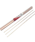 20 Pack 5 Percent Silver Brazing Rods BCuP-3 For Gas Soldering flat rods shown in packaging and separate, suitable for HVAC use.