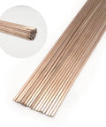 20 Pack 5 Percent Silver Brazing Rods BCuP-3 For Gas Soldering 0.050 Inch By 0.125 Inch By 14 Inch Flat Bars