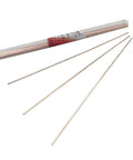 20 Pack 5 Percent Silver Brazing Rods BCuP-3 For Gas Soldering 0.050 Inch By 0.125 Inch By 14 Inch Flat Bars JAgP-5 Silver