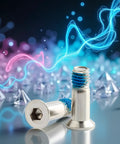 2 Pack Silver Rear Derailleur Pulley Bolts Anti Loosening Screws For Road Bike Derailleurs Replacement Fasteners showcased