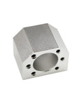 DSG16H Nut Housing Seat Ball Screw Mount Bracket Holder 28mm Dia for SFU1605 CNC Machine Parts, Silver, front view