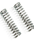 Compression Spring 0.105 Gauge One And One Eighth Inch By 3 Inch Silver Plated Steel Wire 2 Pack For Replacement And DIY Projects Durable And Consistent Performance Ideal For Cams Valves Clamps And Load Applications