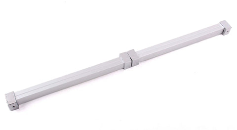 Silver Cabinet Door Vertical Swing Lift Up Stay Pneumatic Arm Kitchen Mechanism Hinges, side view