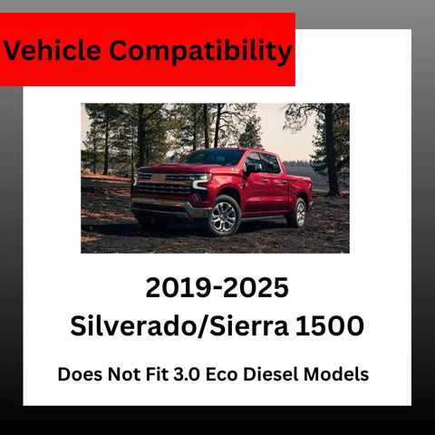 Rear Ride Rite Air Spring Kit For Silverado And Sierra 1500 2019 To 2025 Excludes 3.0 Eco Diesel shown in forest setting