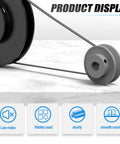 Single Groove V Belt Pulley For V-Belt Drive Systems, Two Point Five Inch Outer Diameter, Five Eighth Inch Bore, cast iron display