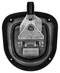 Single Point Compression Latch For Underbody Truck Tool Boxes With Blind Studs 2 Pack Includes One Half Inch Gasket And Cylinder With Keys Replacement Latch For L8816 And L3890RLS Truck Boxes front view