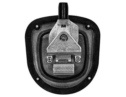 Single Point Compression Latch For Underbody Truck Tool Boxes With Blind Studs 2 Pack Includes One Half Inch Gasket And Cylinder With Keys Replacement Latch For L8816 And L3890RLS Truck Boxes front view