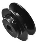 BK25 5/8 Inch Single Groove V Belt Pulley Cast Iron 2.6 Inch Outside Diameter With 5/8 Inch Bore For 4L 5L B And A Belts, 1 Keyed Shaft