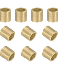 40 Pcs Self Lubricating Sintered Bronze Sleeve Bearings 6mm Bore 8mm Outer Diameter 8mm Length High Temperature Friction Reduction Bushings