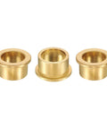 3 Piece Sintered Bronze Flange Sleeve Bearings With 30mm Bore, 38mm Outer Diameter, 25mm Length, self-lubricating bushings